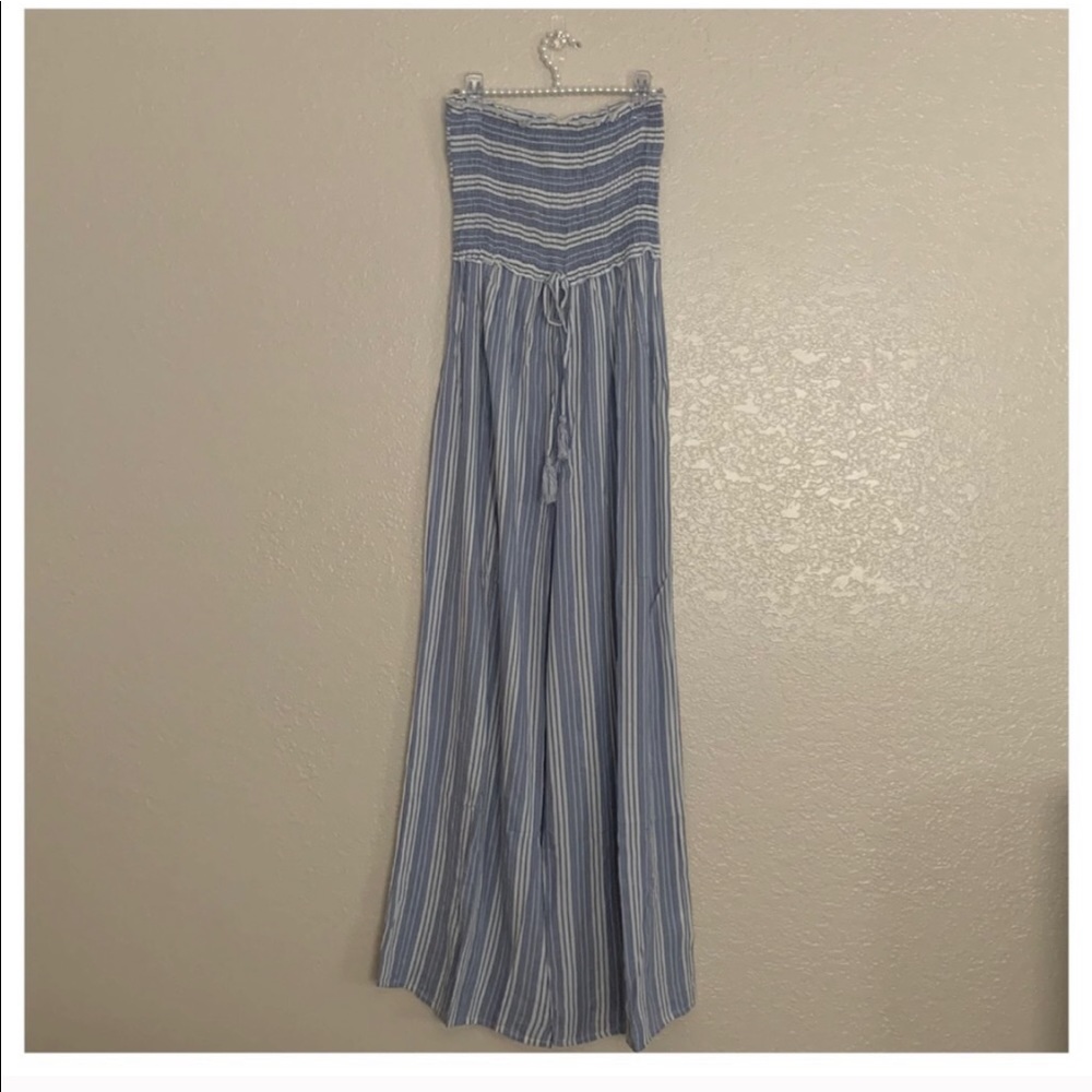 Salty Lemon strapless jumpsuit